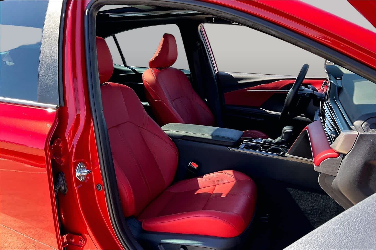 Used 2025 Supersonic Red Toyota XSE image 9