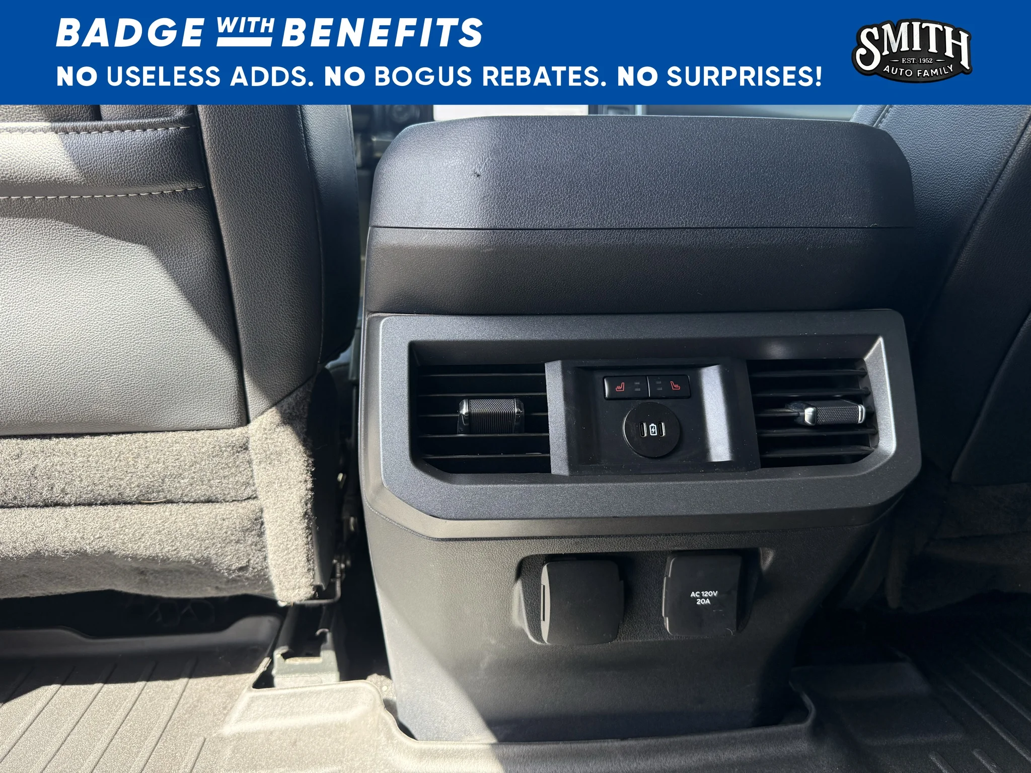 Used 2023 Carbonized Gray Metallic Ford LARIAT image 15