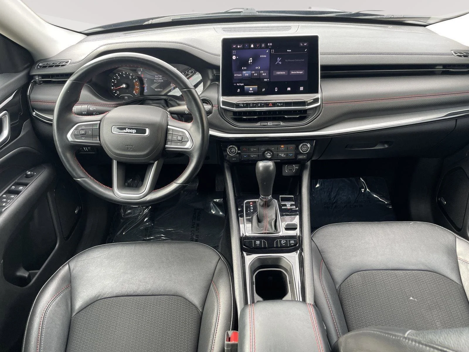 Used 2022 Diamond Black Crystal Pearlcoat Jeep Trailhawk image 27