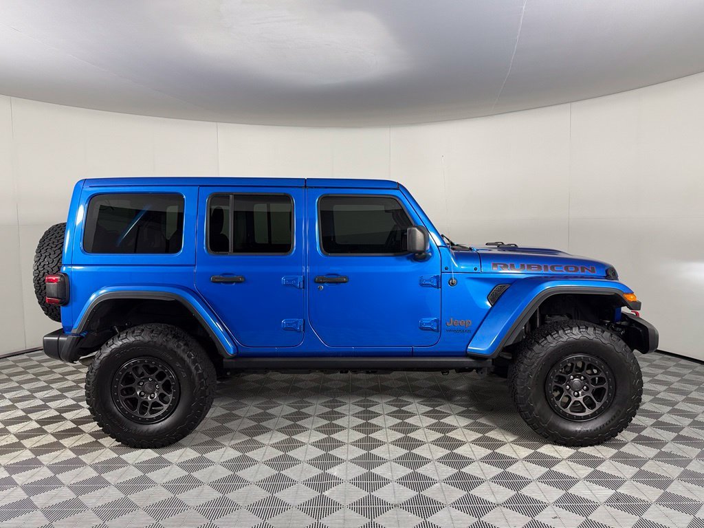 Used 2022 Blue Jeep Unlimited Rubicon image 6
