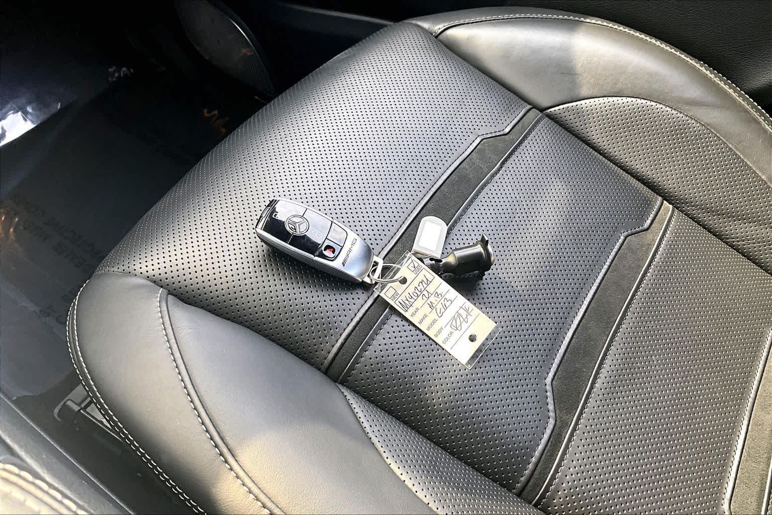 Used 2021 designo Platinum Black Metallic Mercedes-Benz AMG® G 63 image 14