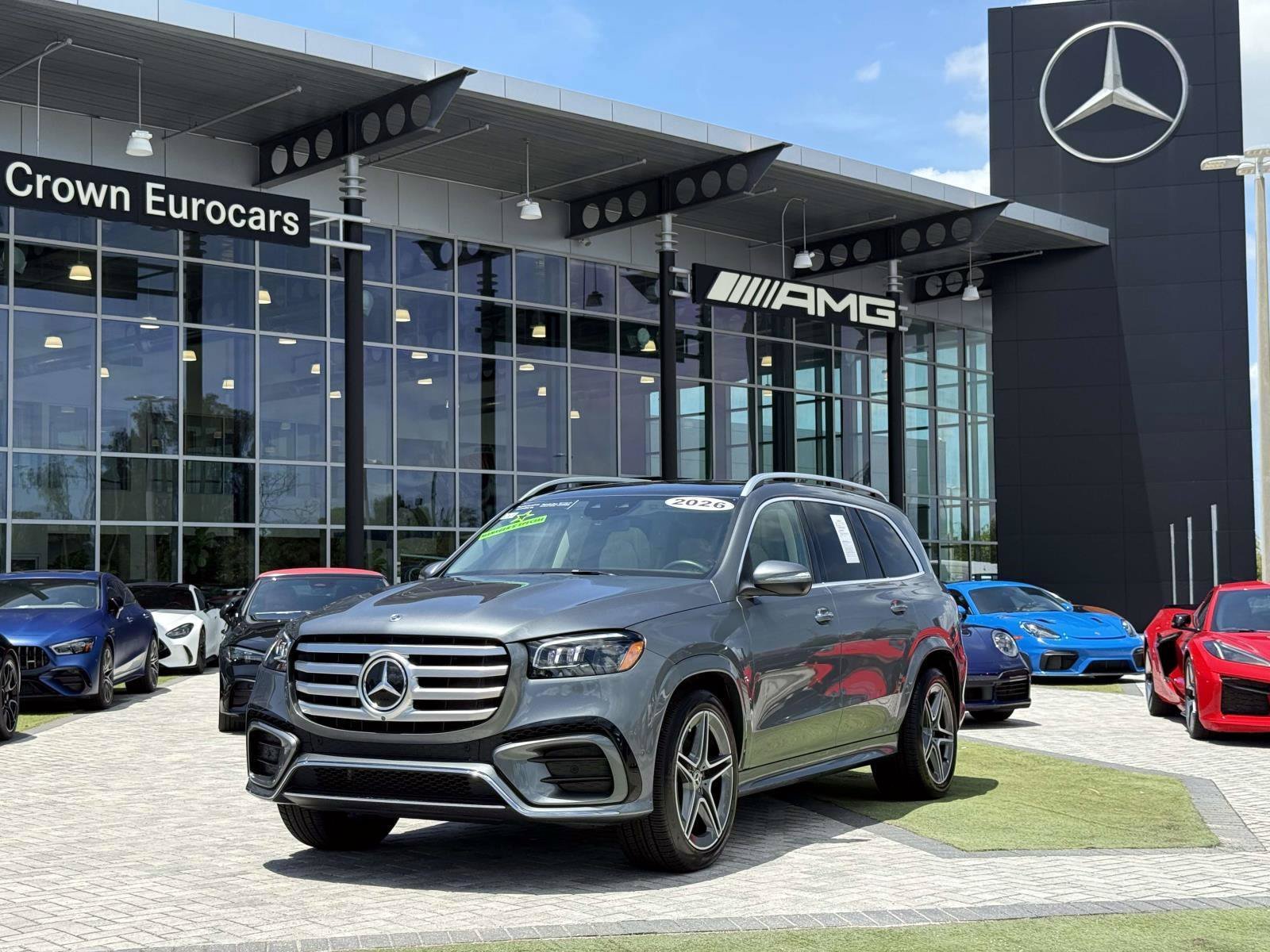 Certified Used 2026 Gray Metallic Mercedes-Benz 450 image 1