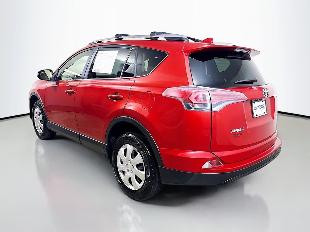 Used 2017 Barcelona Red Metallic Toyota LE image 5