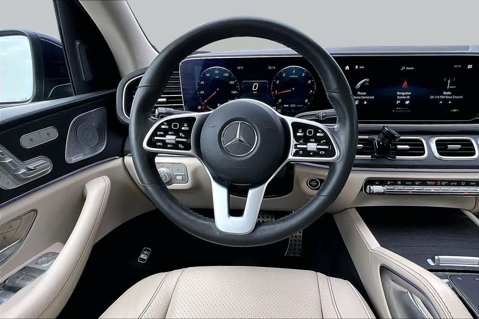 Used 2020 Lunar Blue Metallic Mercedes-Benz GLS 450 image 6