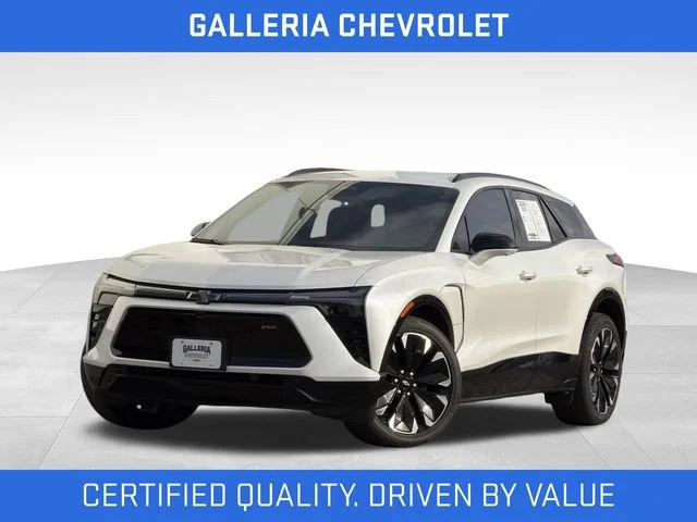 Used 2024 Chevrolet Blazer EV RS with VIN 3GNKDCRJ2RS183456 for sale in Farmers Branch, TX