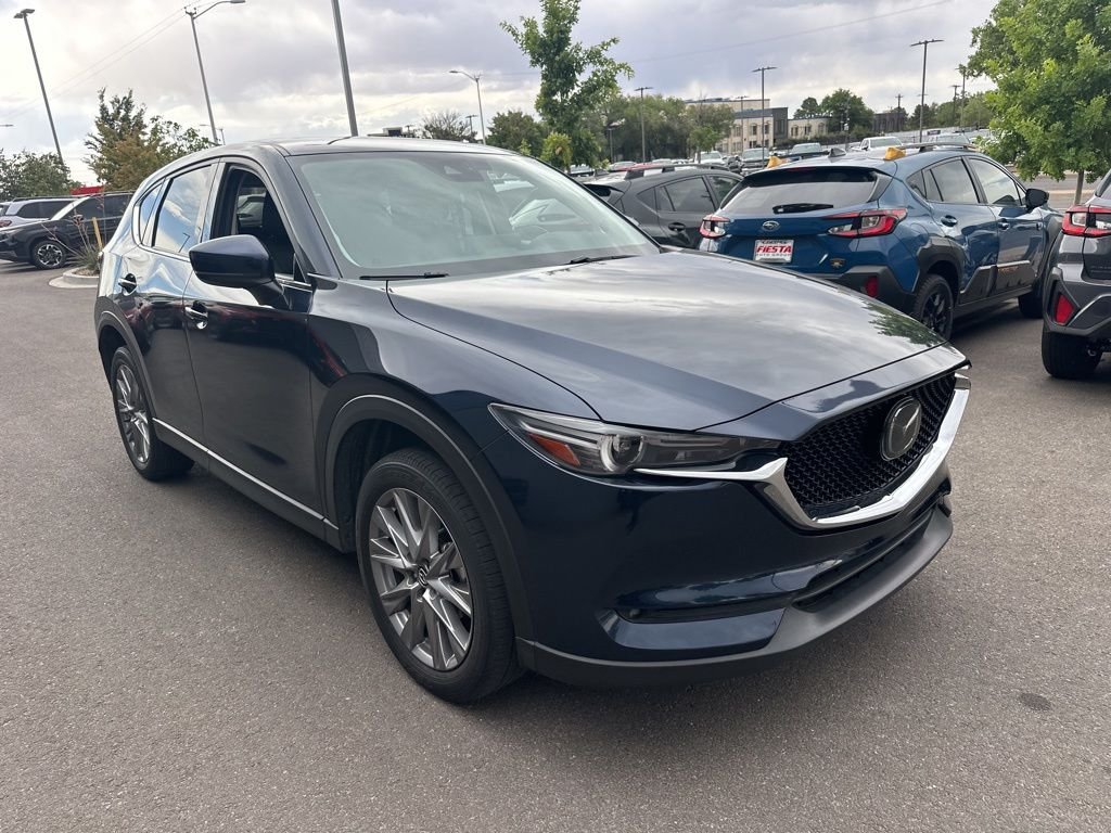 Used 2021 Blue Mazda Grand Touring image 3