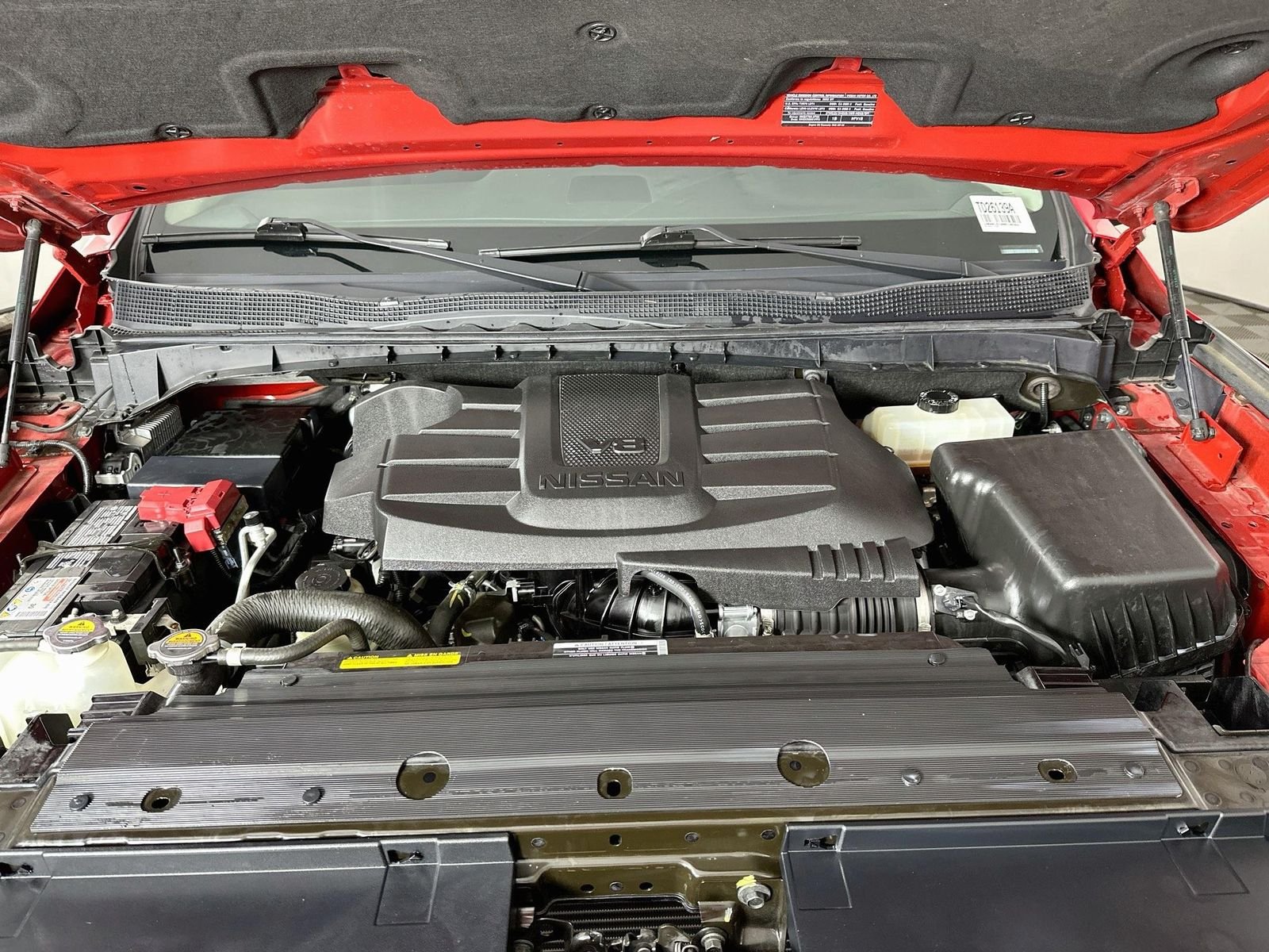 Used 2022 Red Alert Nissan SV image 27