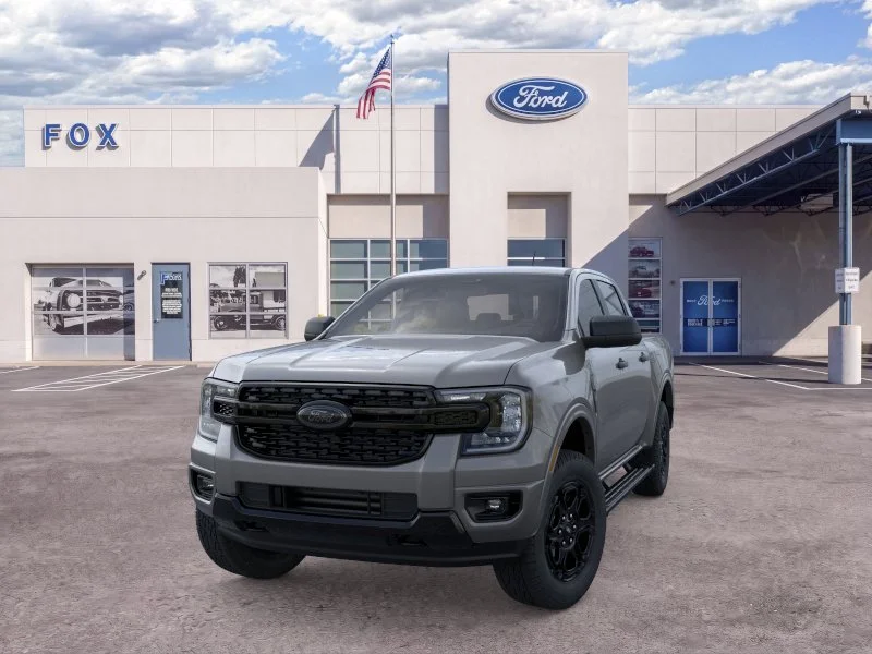 New 2026 Carbonized Gray Metallic Ford XLT image 2