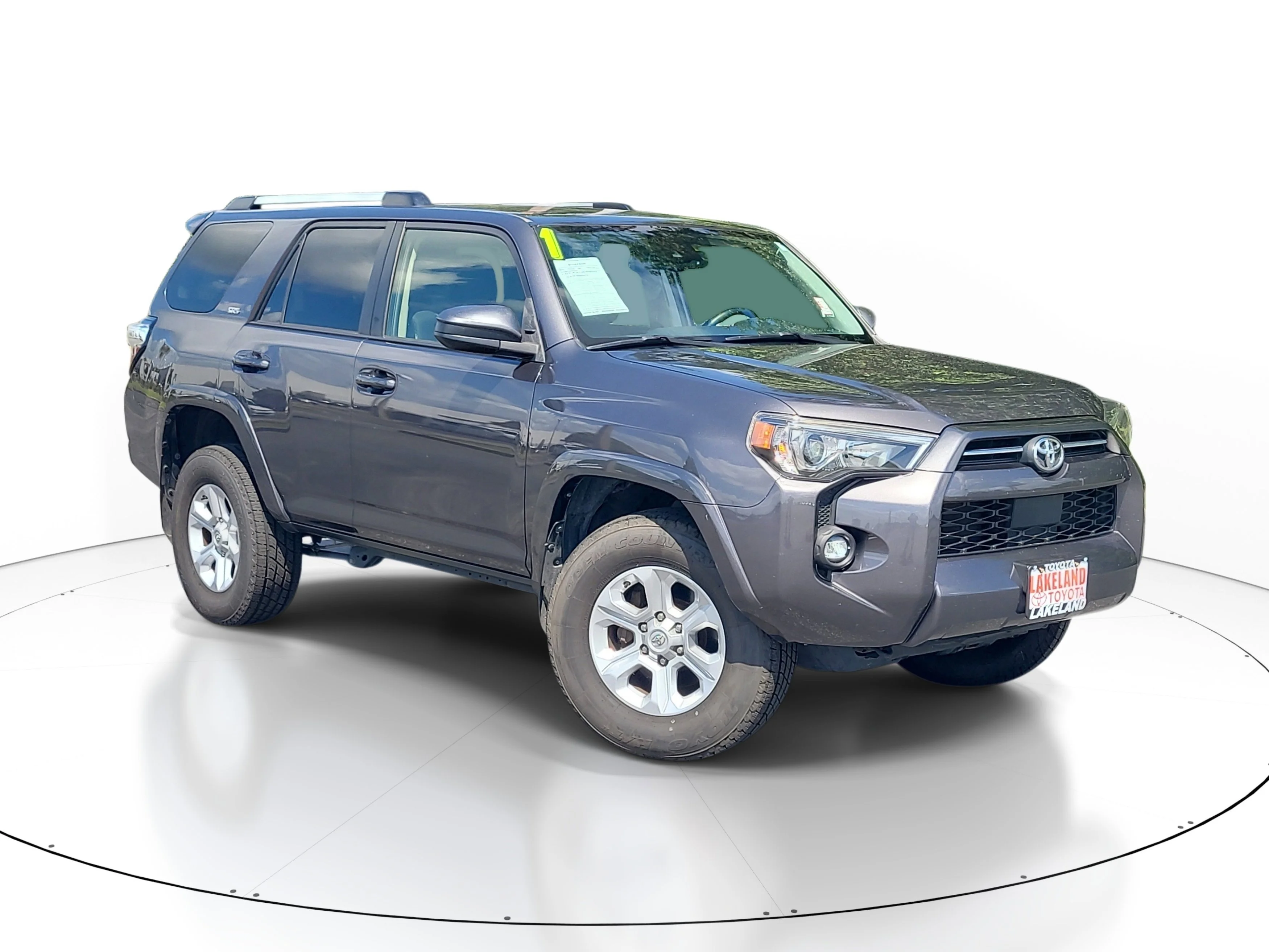 Used 2021 Magnetic Gray Metallic Toyota SR5 image 1