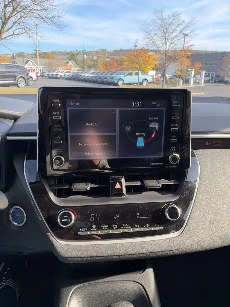 Used 2021 Classic Silver Metallic Toyota LE image 12