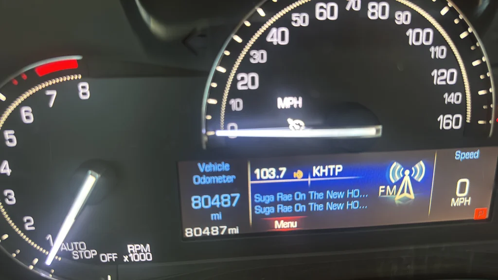 Used 2017 Blue Cadillac Premium Luxury image 19