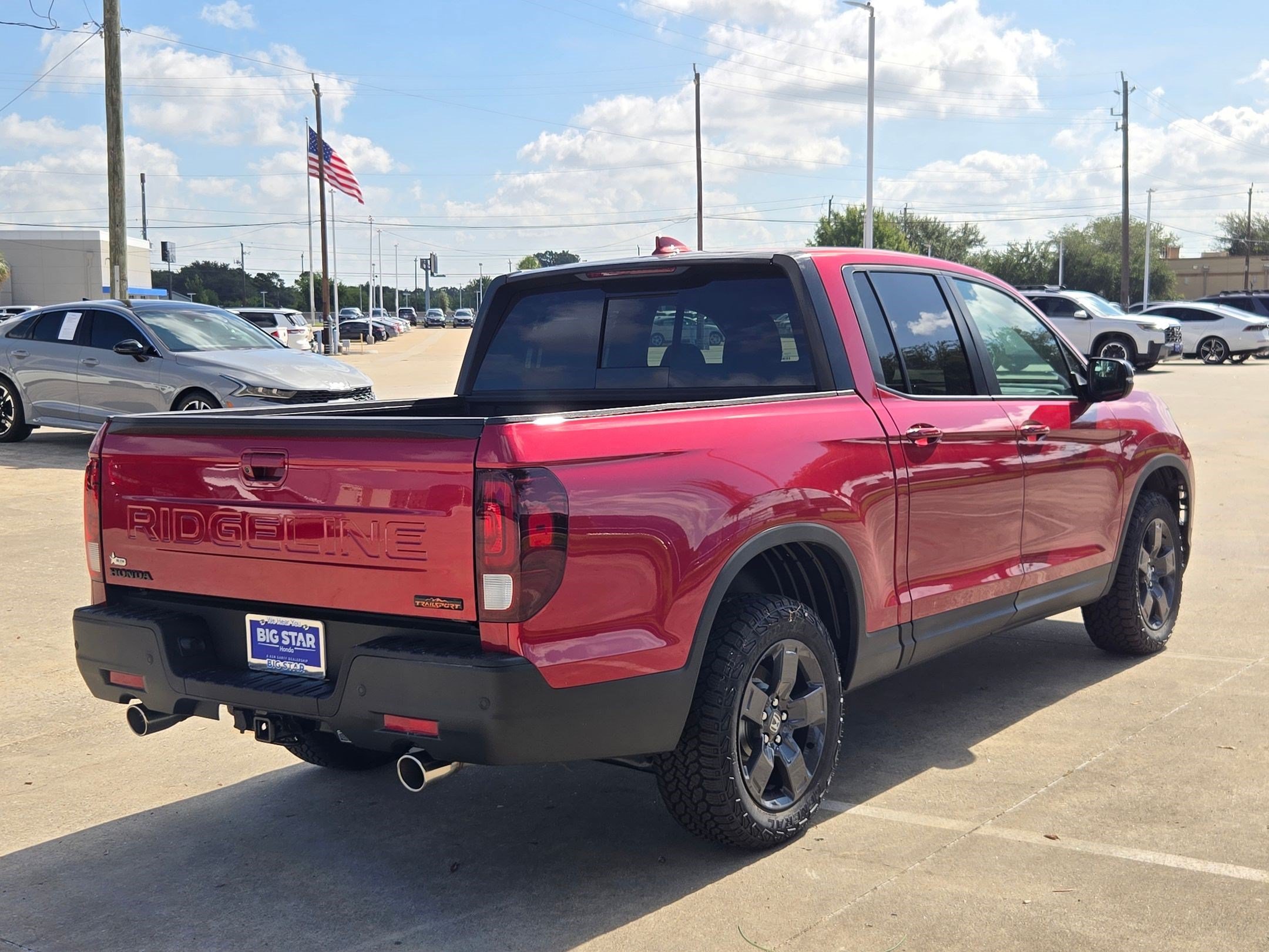 New 2026 Radiant Red Metallic II Honda TrailSport image 3