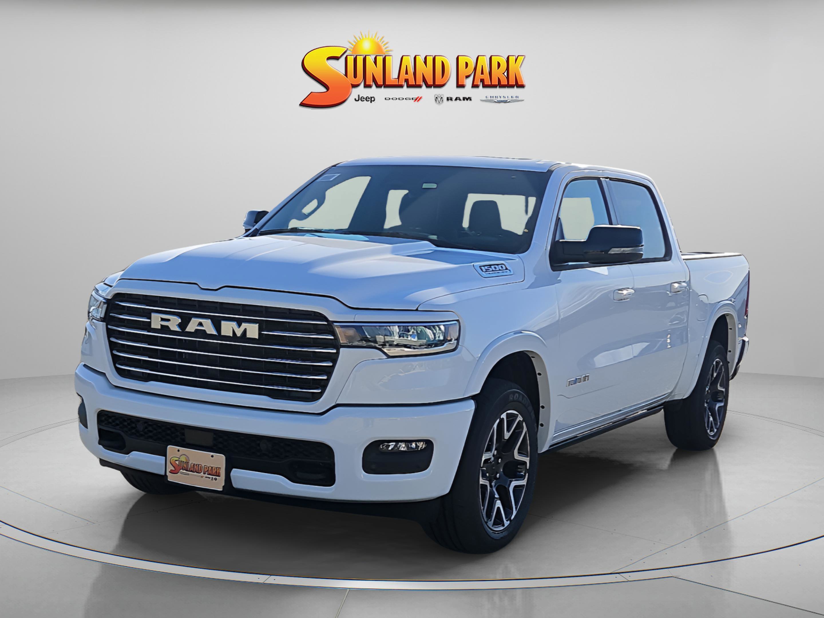 New 2026 Bright White Clear-Coat Exterior Paint RAM Laramie image 6