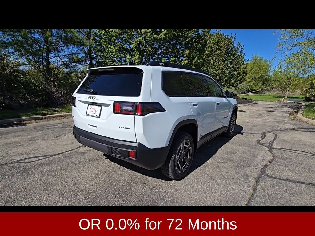 New 2026 Bright White Clearcoat Jeep Laredo image 7