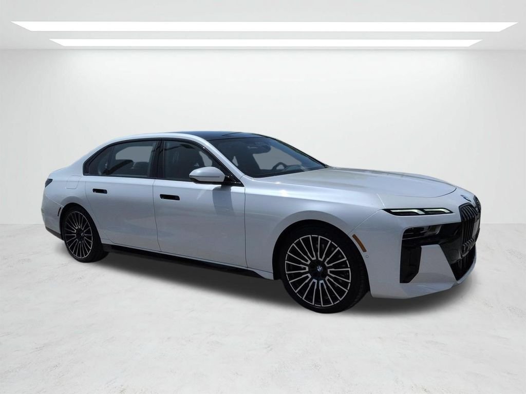 New 2026 White Metallic BMW 740i xDrive image 2