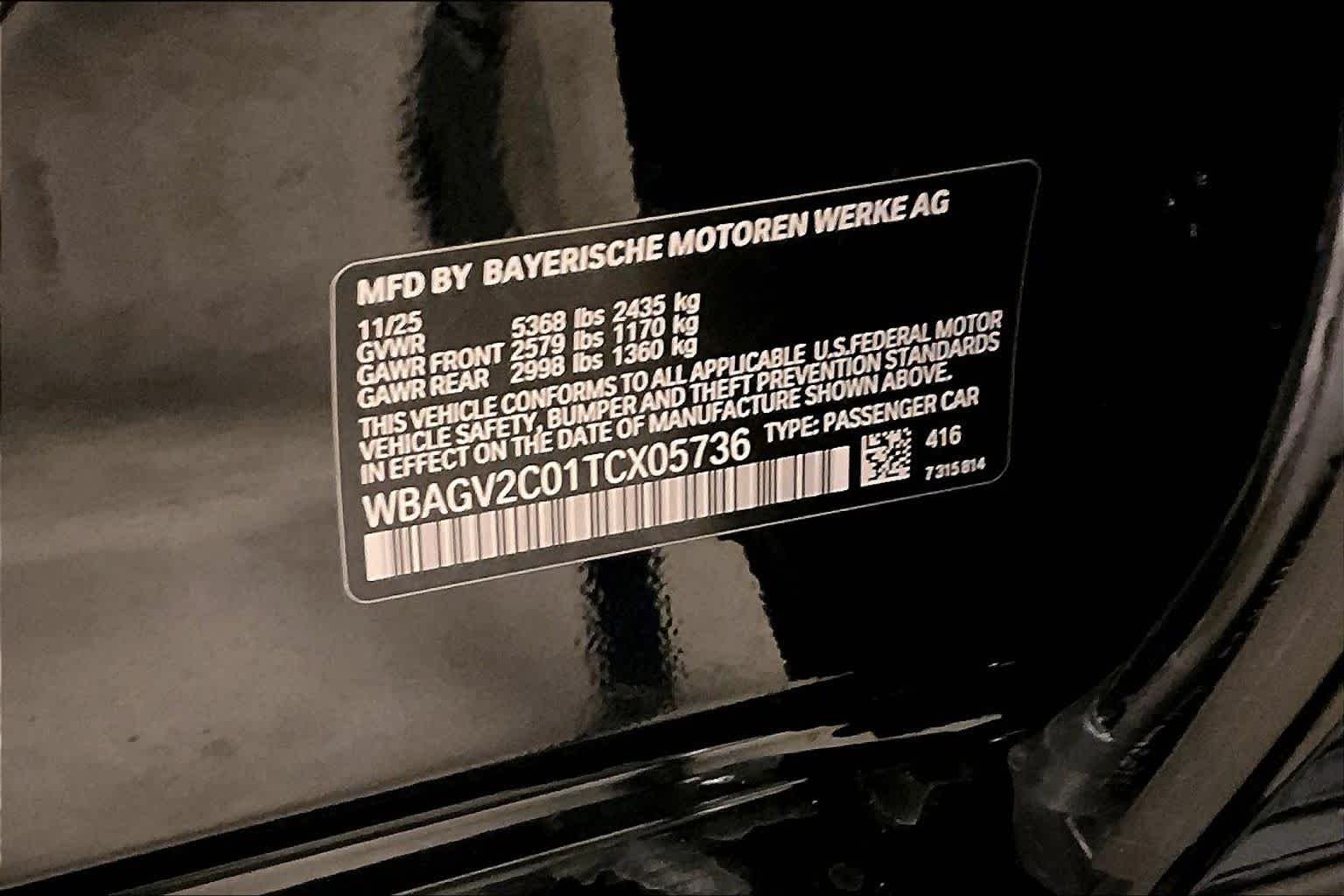 New 2026 Carbon Black Metallic BMW 840i image 18