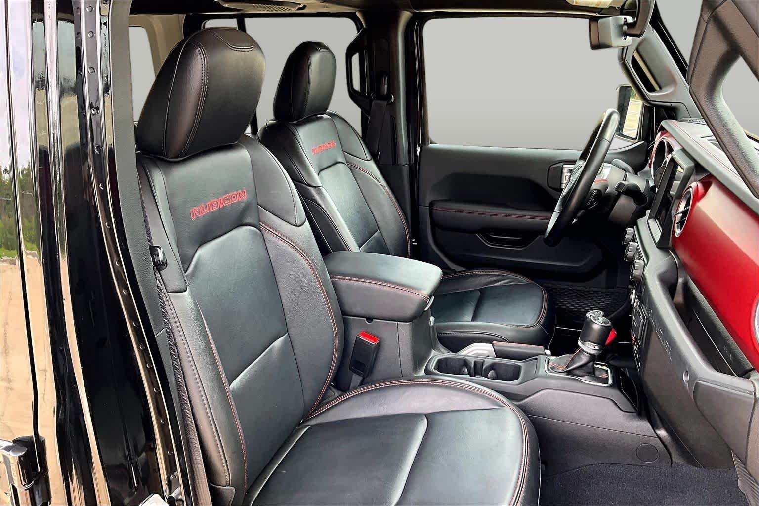 Used 2022 Black Clearcoat Jeep Unlimited Rubicon image 9