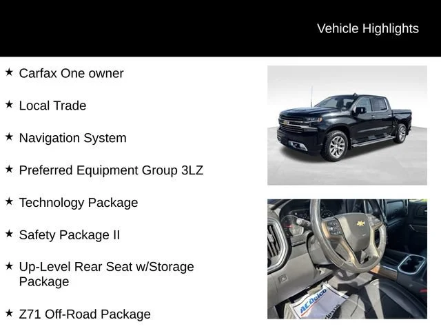 Used 2019 BLACK Chevrolet High Country image 8