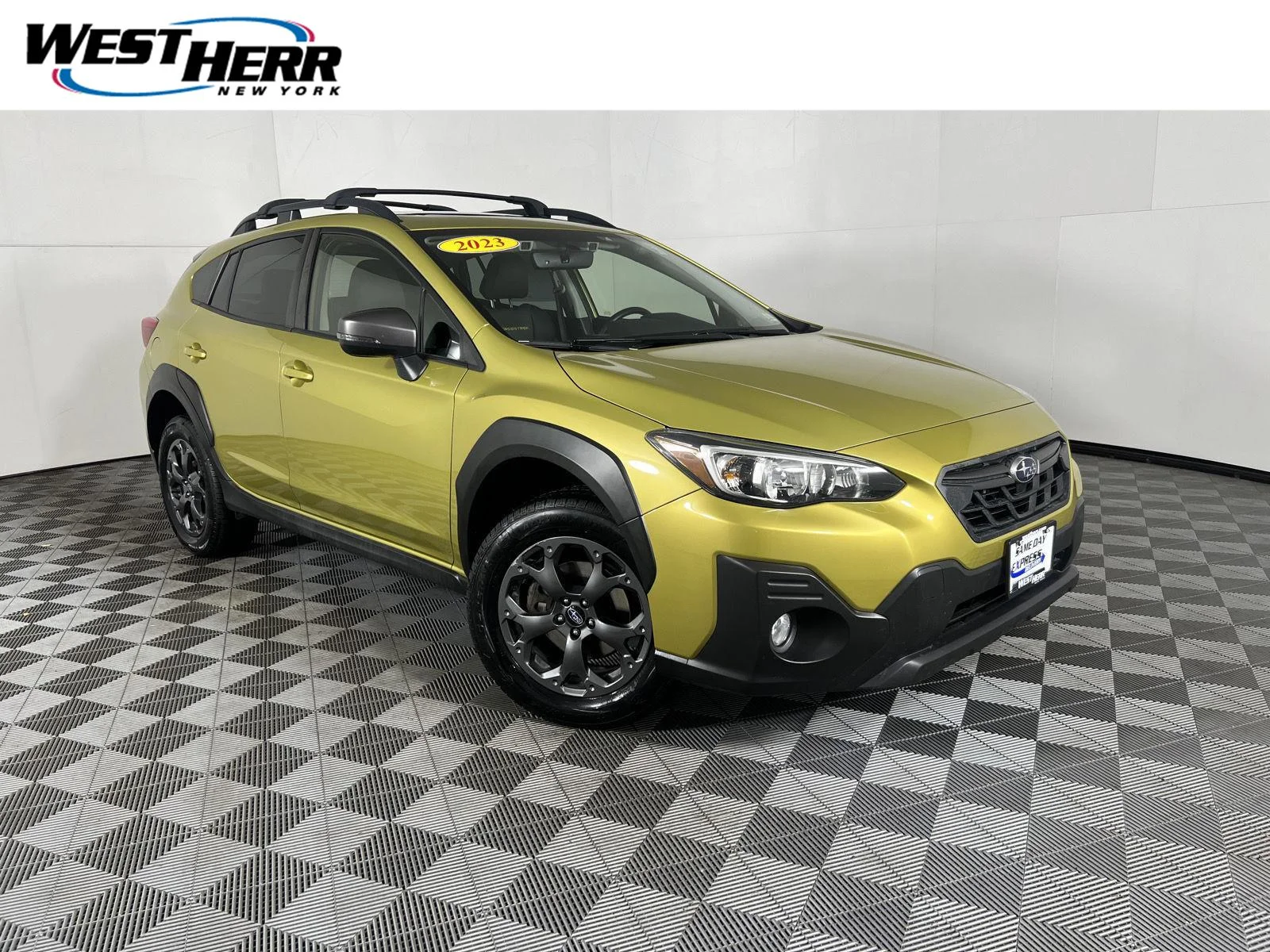 Used 2023 Plasma Yellow Pearl Subaru Sport image 1