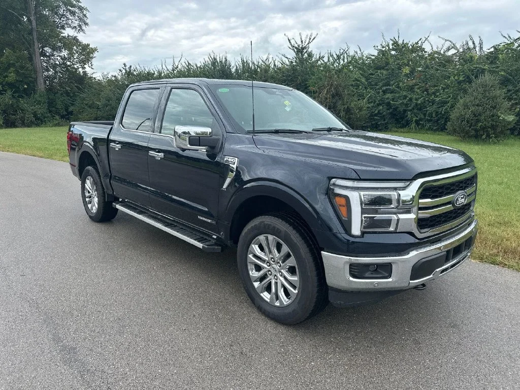 New 2026 Blue Ford Lariat image 1