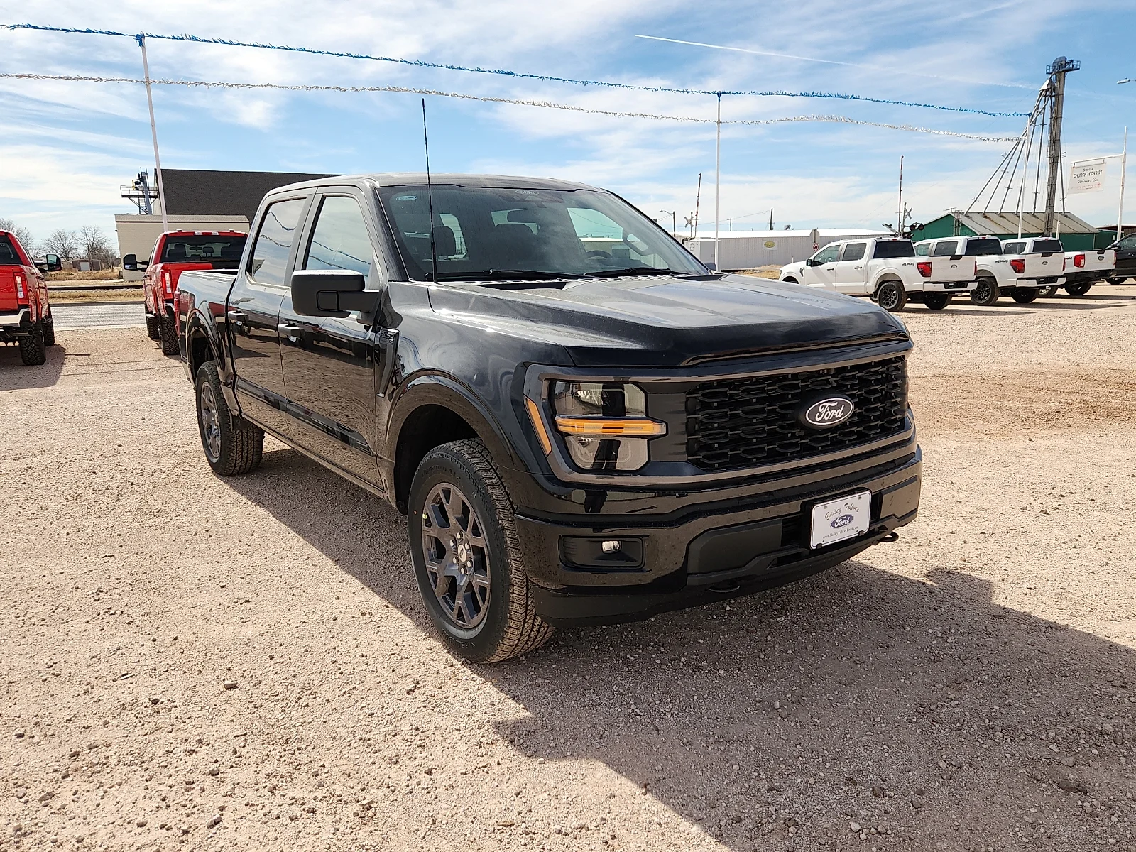 New 2026 Agate Black Metallic Ford STX® image 1