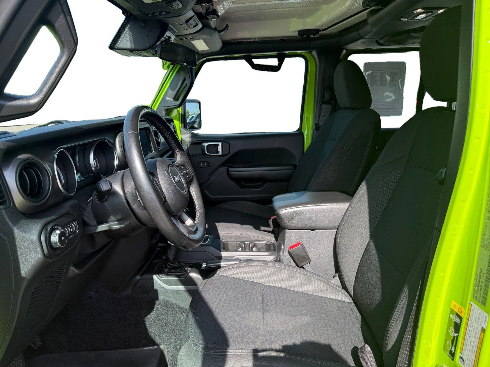 Used 2021 Sarge Green Clearcoat Jeep Unlimited Sport S image 10