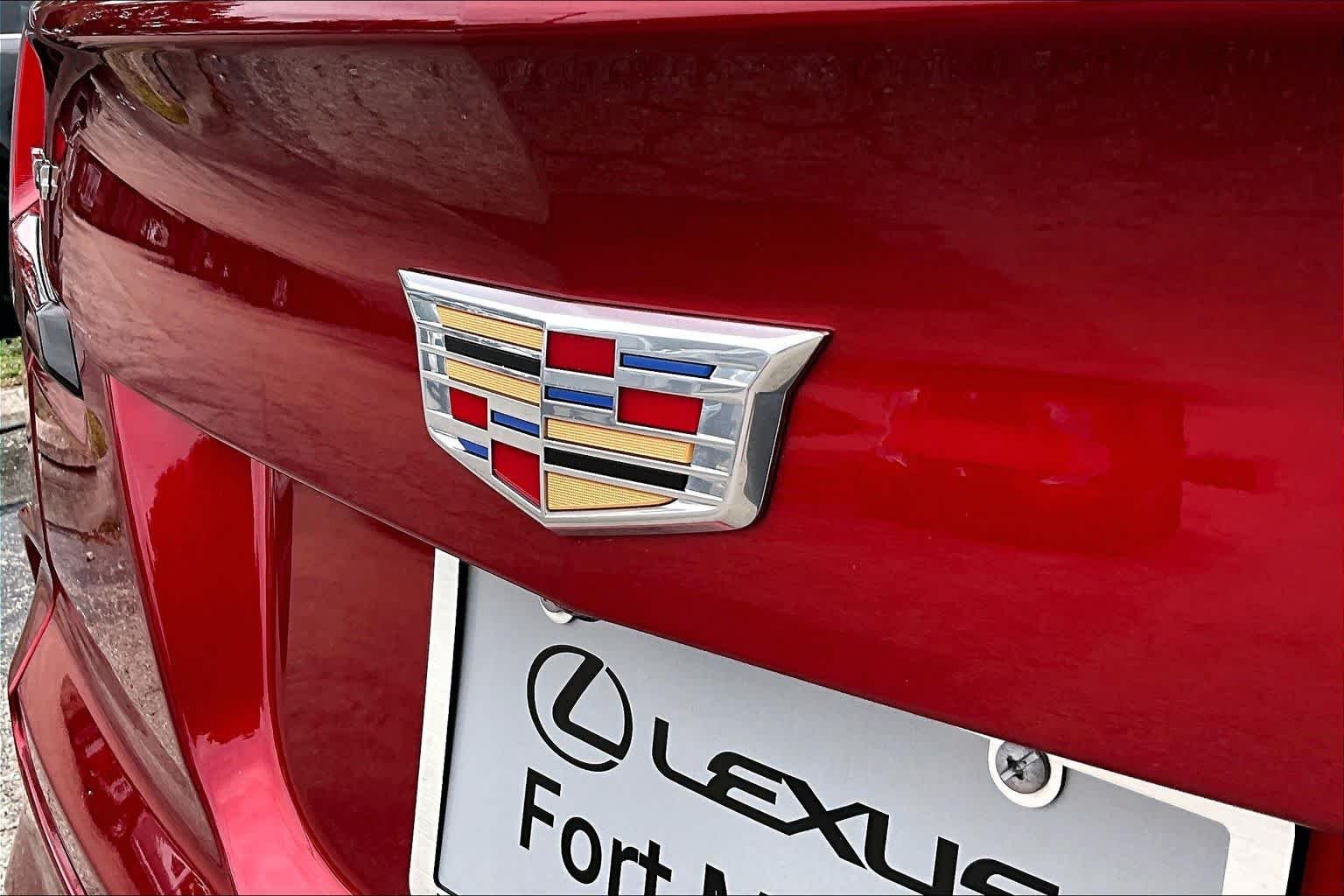 Used 2024 Radiant Red Tintcoat Cadillac FWD Premium Luxury image 31