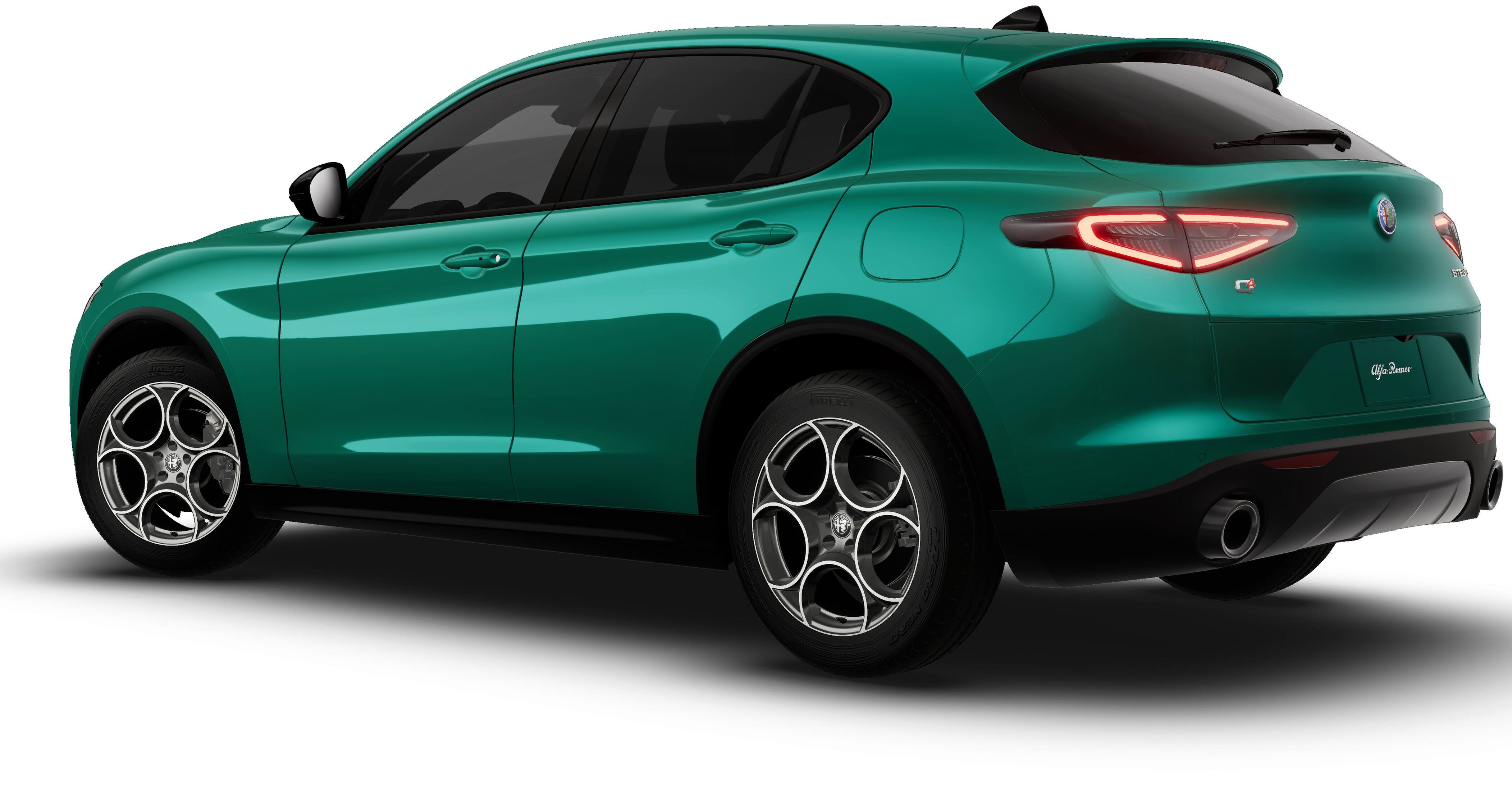 New 2026 Verde (Green) Fangio Metallic Exterior Paint Alfa Romeo Base image 14