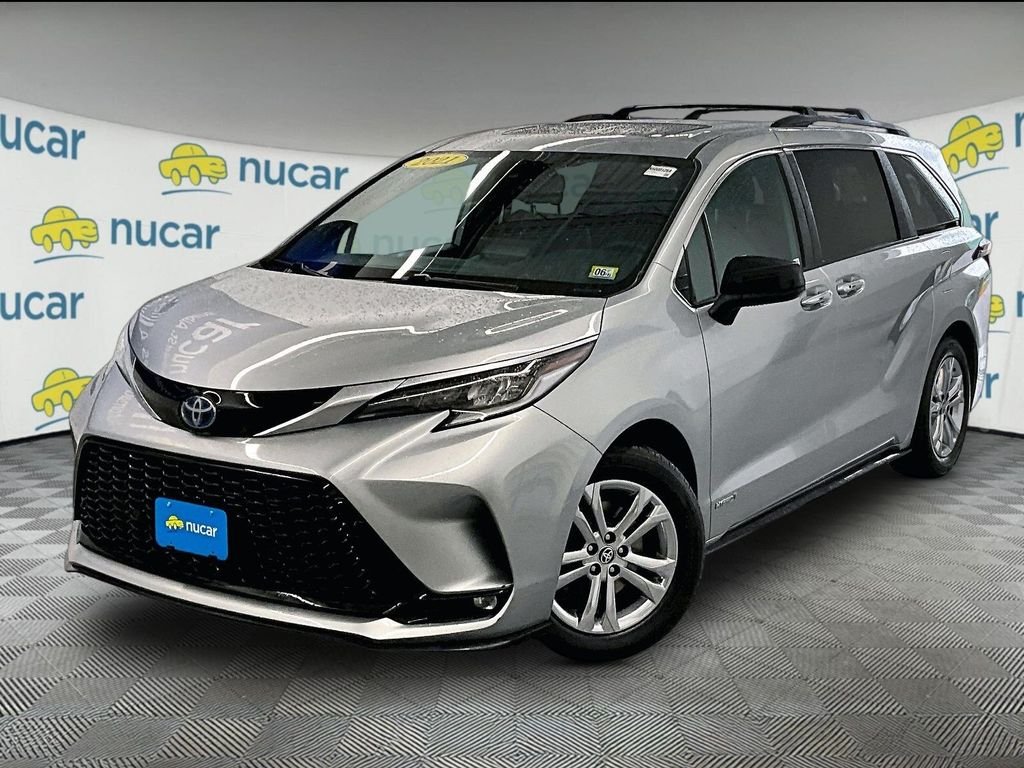 Used 2021 Silver Toyota XSE image 3