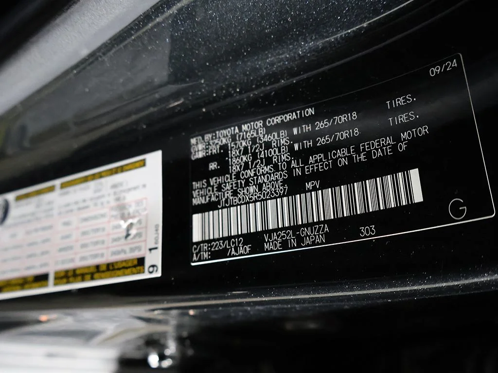 Used 2024 Black Lexus 550 Overtrail+ image 51