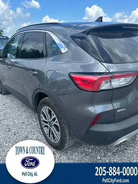 Used 2021 Carbonized Gray Metallic Ford SEL image 1