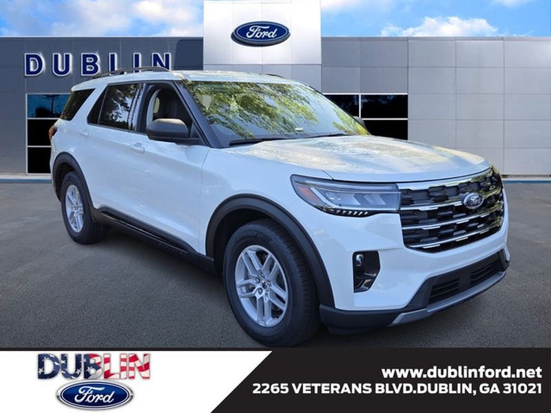New 2026 Star White Metallic Tri-Coat Ford Active image 1