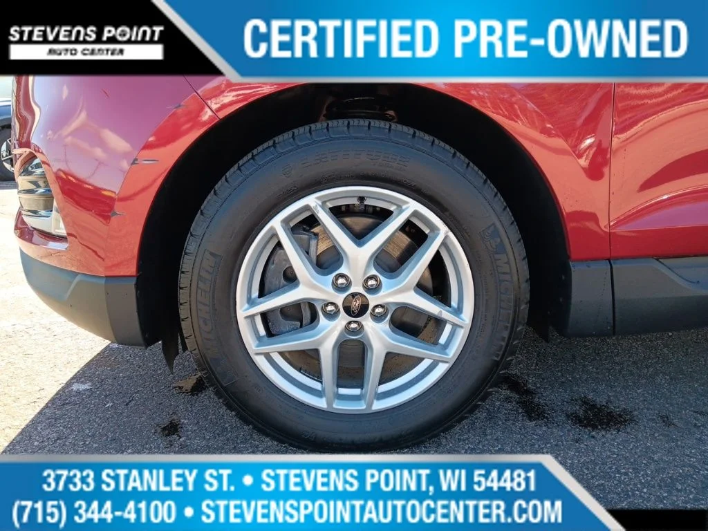 Used 2023 Rapid Red Metallic Tinted Clearcoat Ford SEL image 13