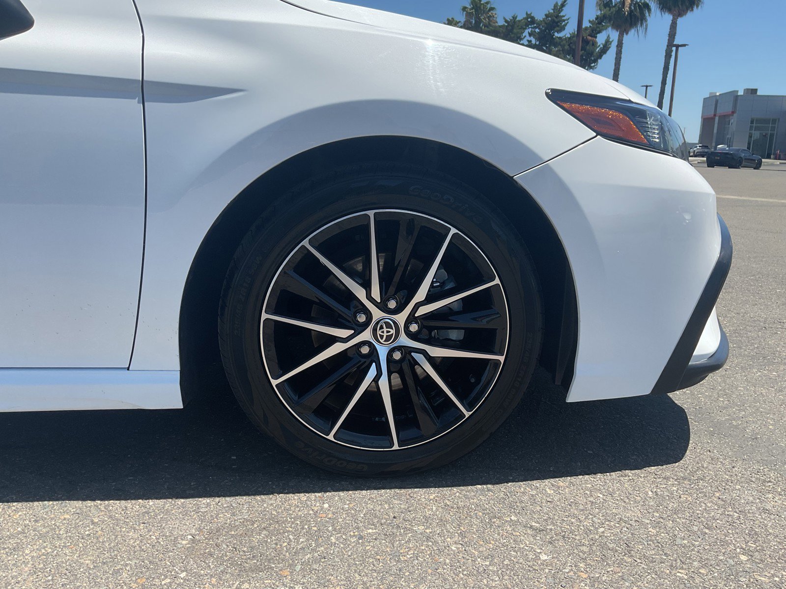 Certified Used 2022 White Toyota SE image 10