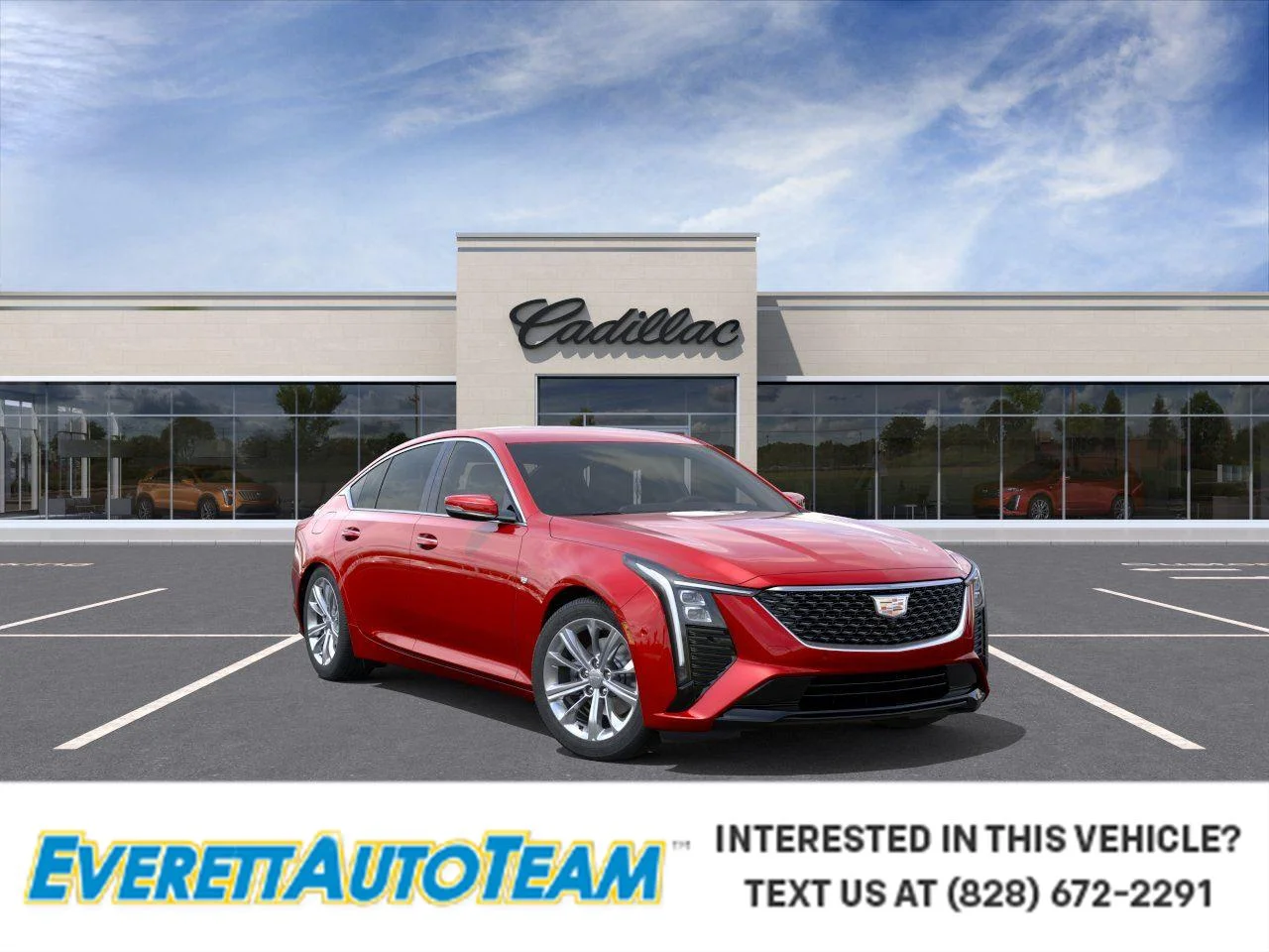 New 2026 Radiant Red Tintcoat Cadillac Premium Luxury image 1
