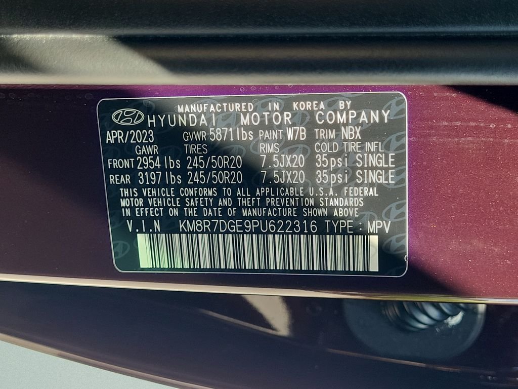 Certified Used 2023 Red Hyundai Calligraphy image 26