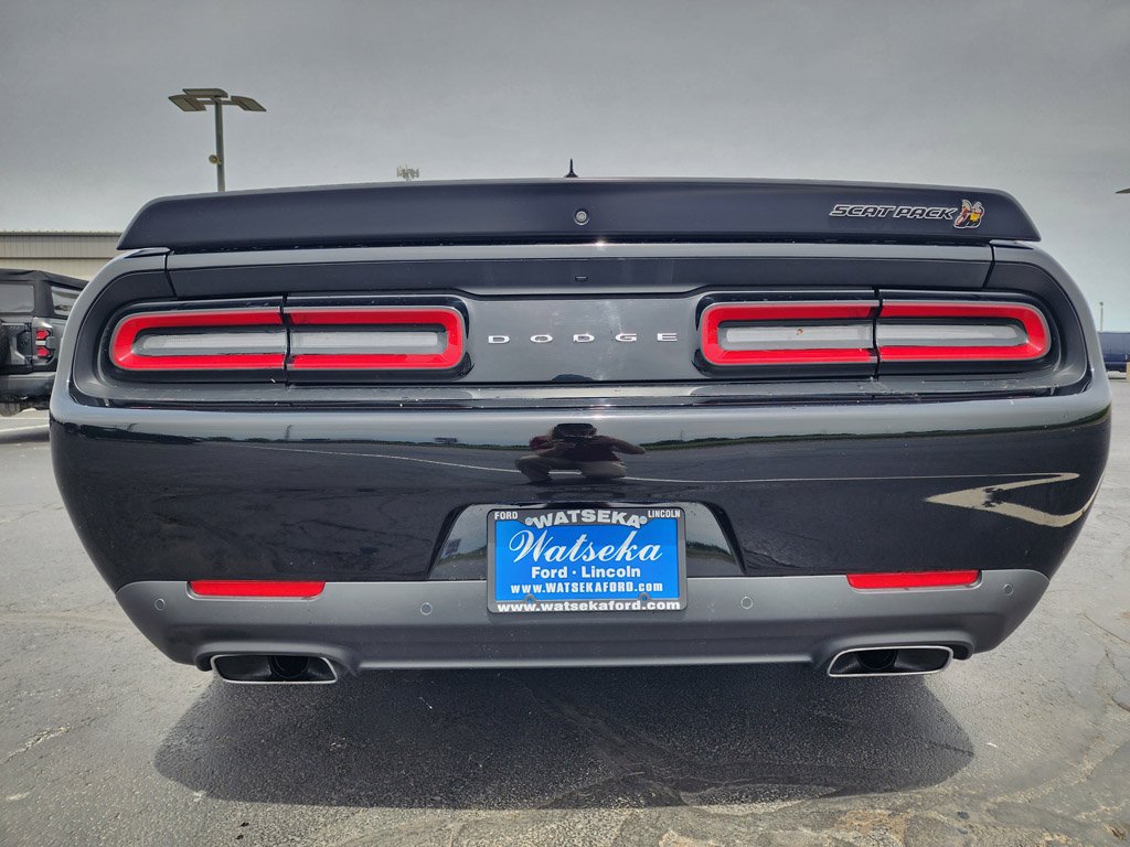 Used 2023 Pitch Black Clearcoat Dodge R/T Scat Pack Widebody image 6