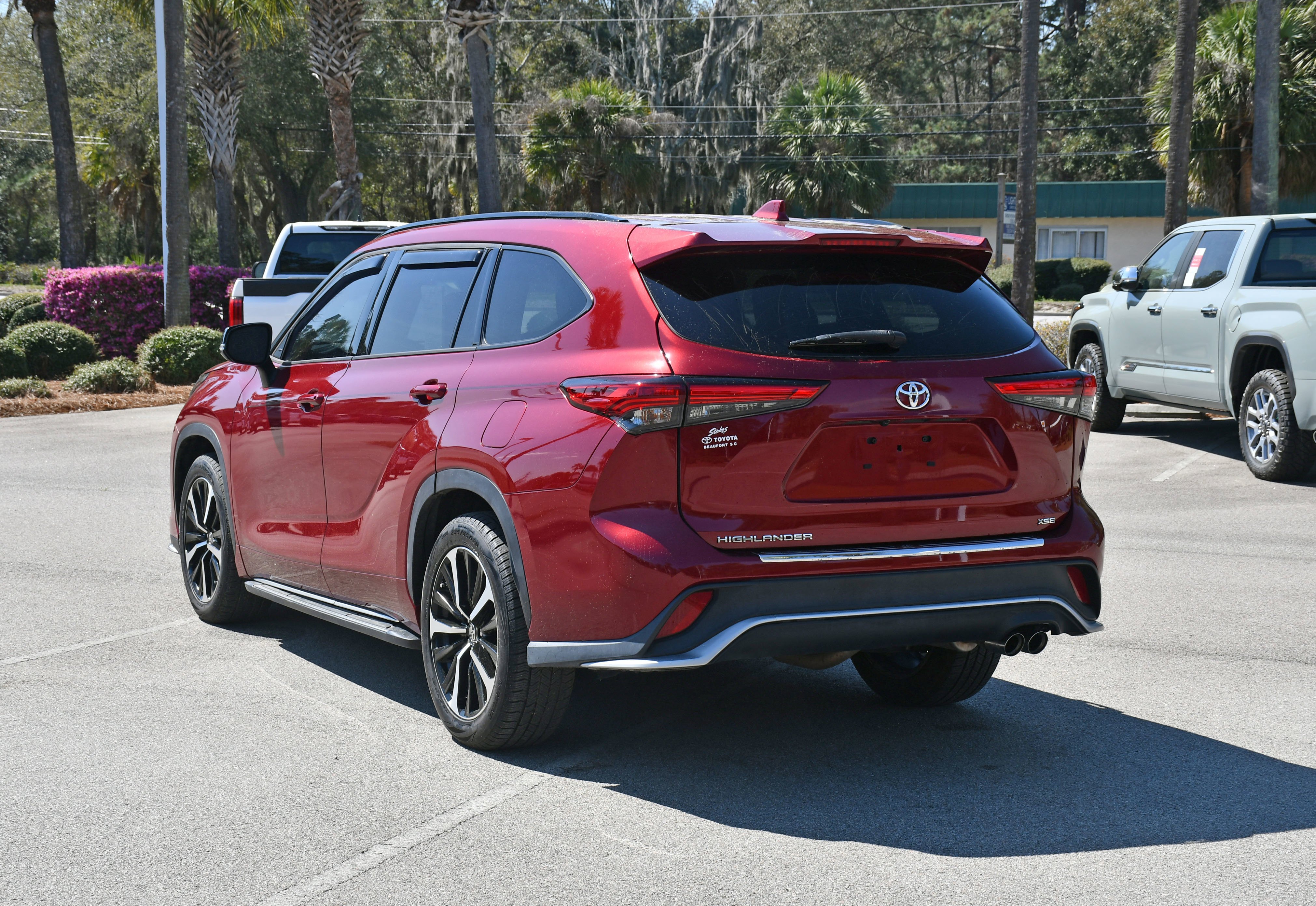 Used 2022 Red Toyota XSE image 3