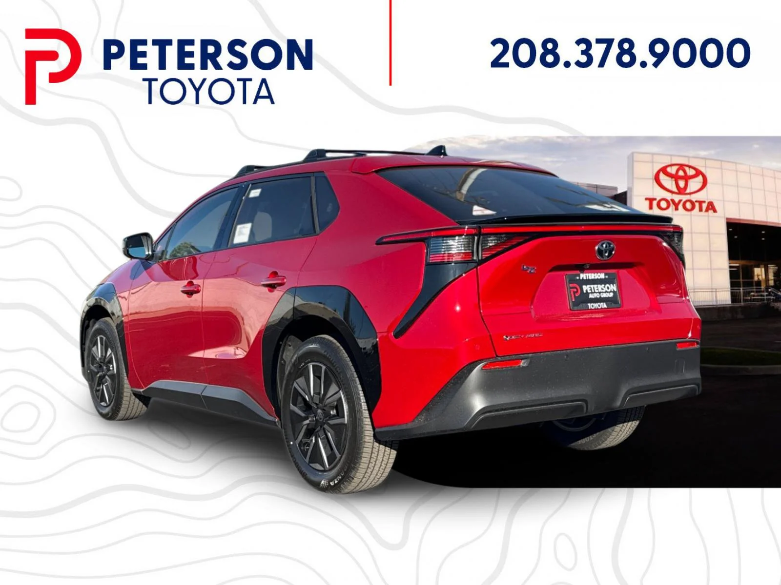 New 2026 Red Toyota XLE image 5