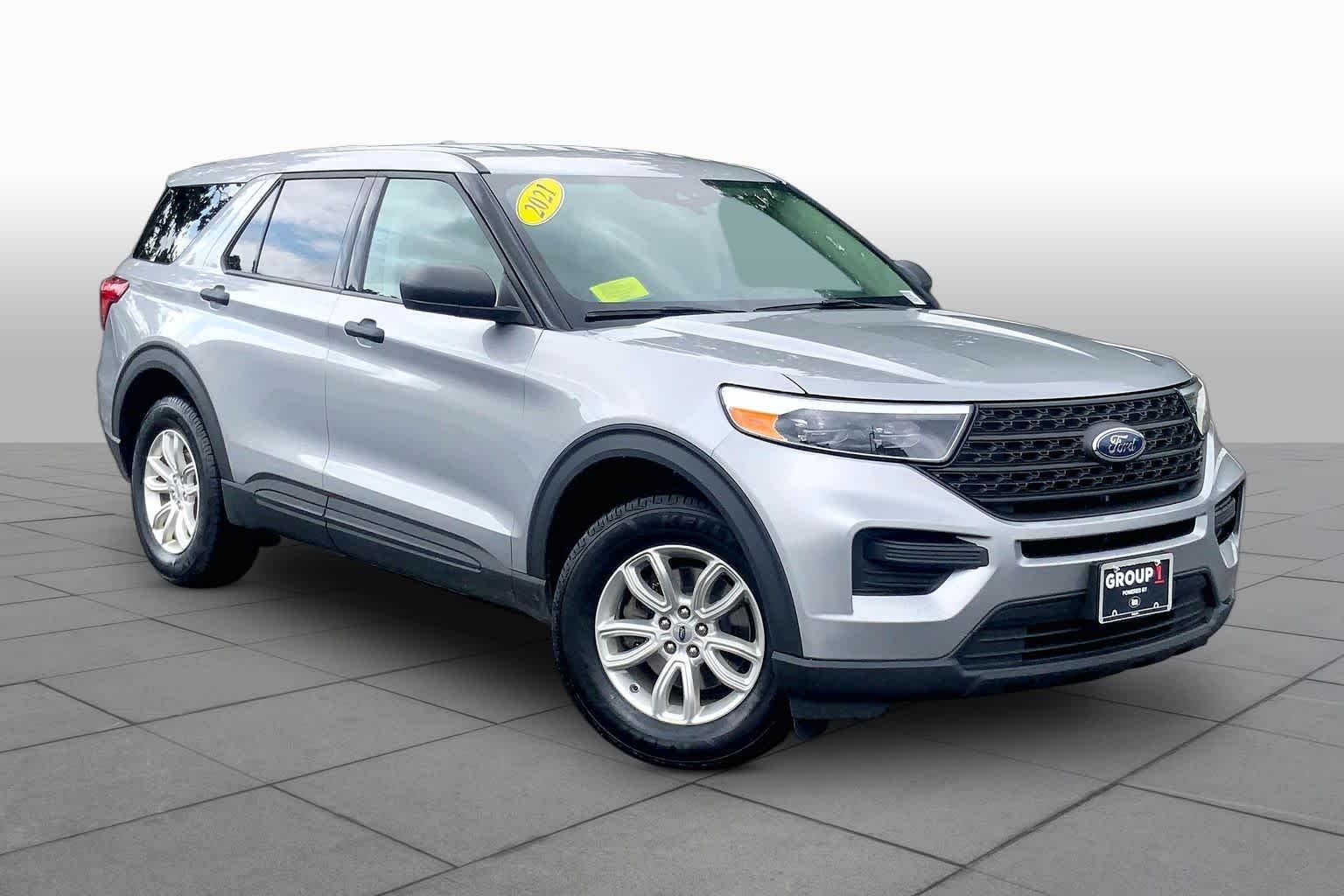 Certified Used 2021 Iconic Silver Ford Base image 3