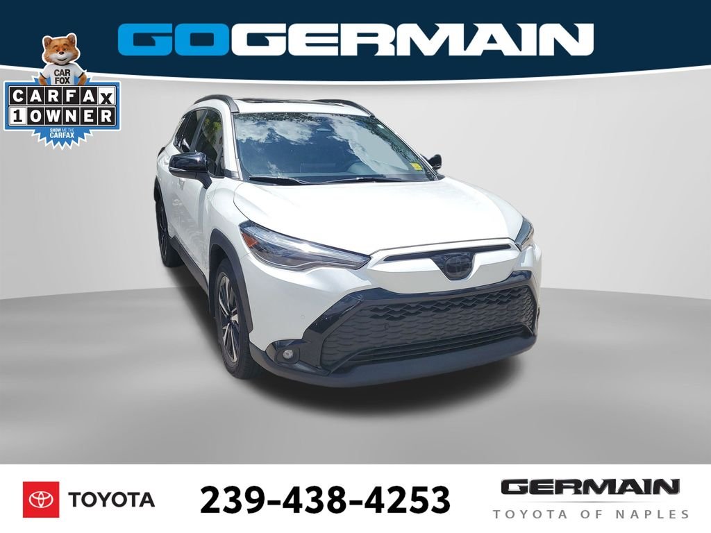 Used 2025 Beige Toyota Hybrid XSE image 5