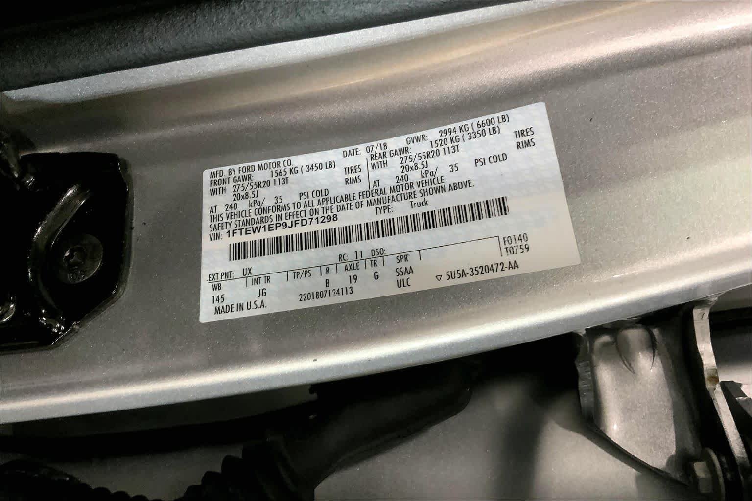 Used 2018 Ingot Silver Ford XL image 37