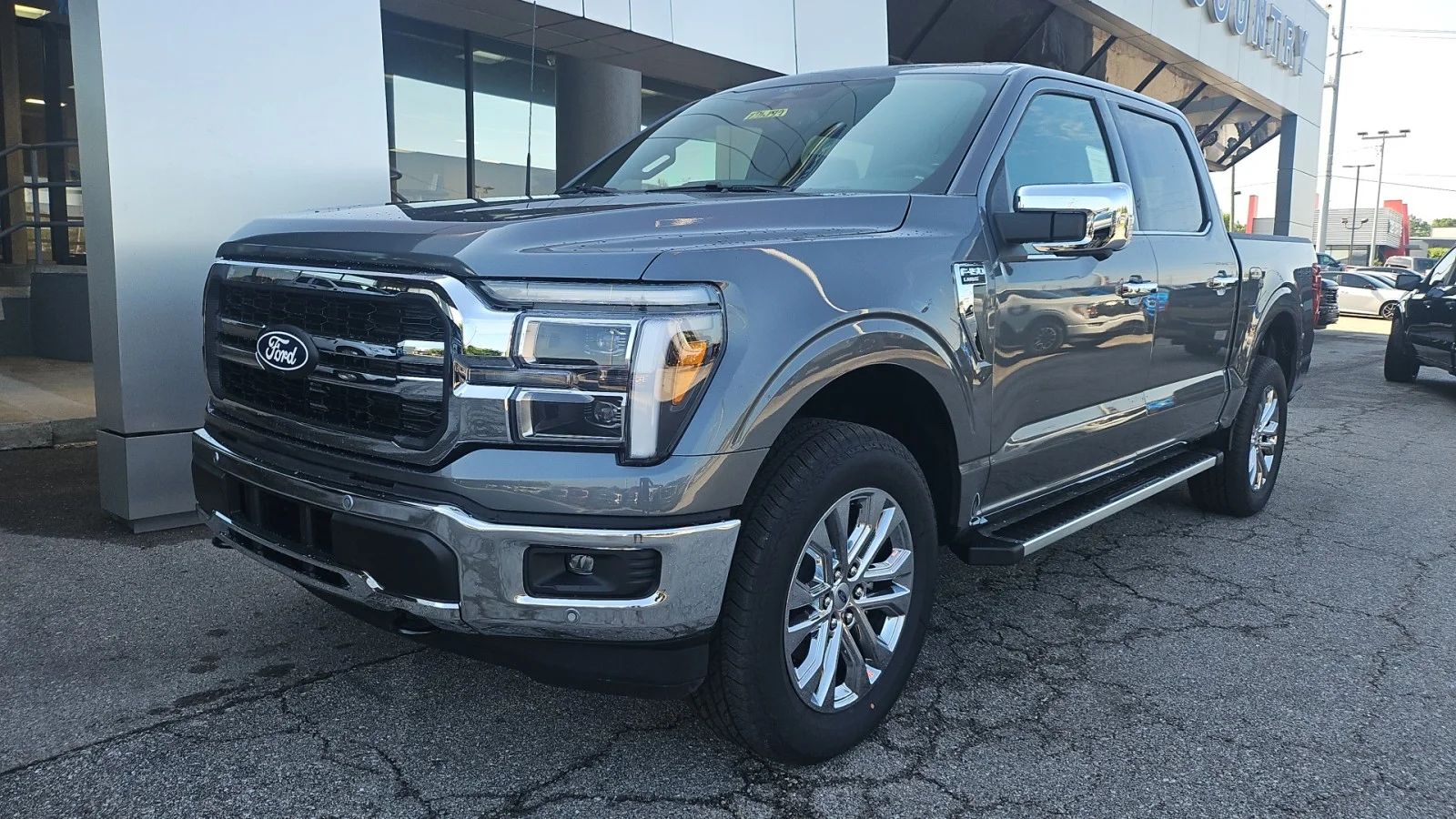 New 2026 Carbonized Gray Metallic Ford Lariat 4WD image 4