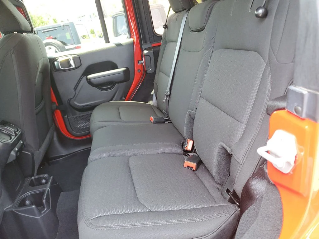 Used 2022 Red Jeep Unlimited Willys image 12