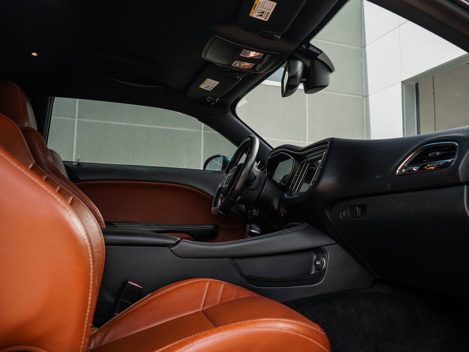 Used 2015 Phantom Black Tri-Coat Pearl Dodge SRT Hellcat image 7