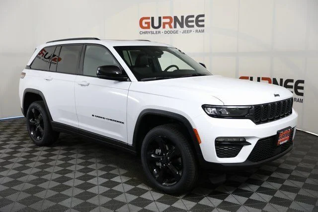 New 2025 Bright White Clear-Coat Exterior Paint Jeep Limited image 2