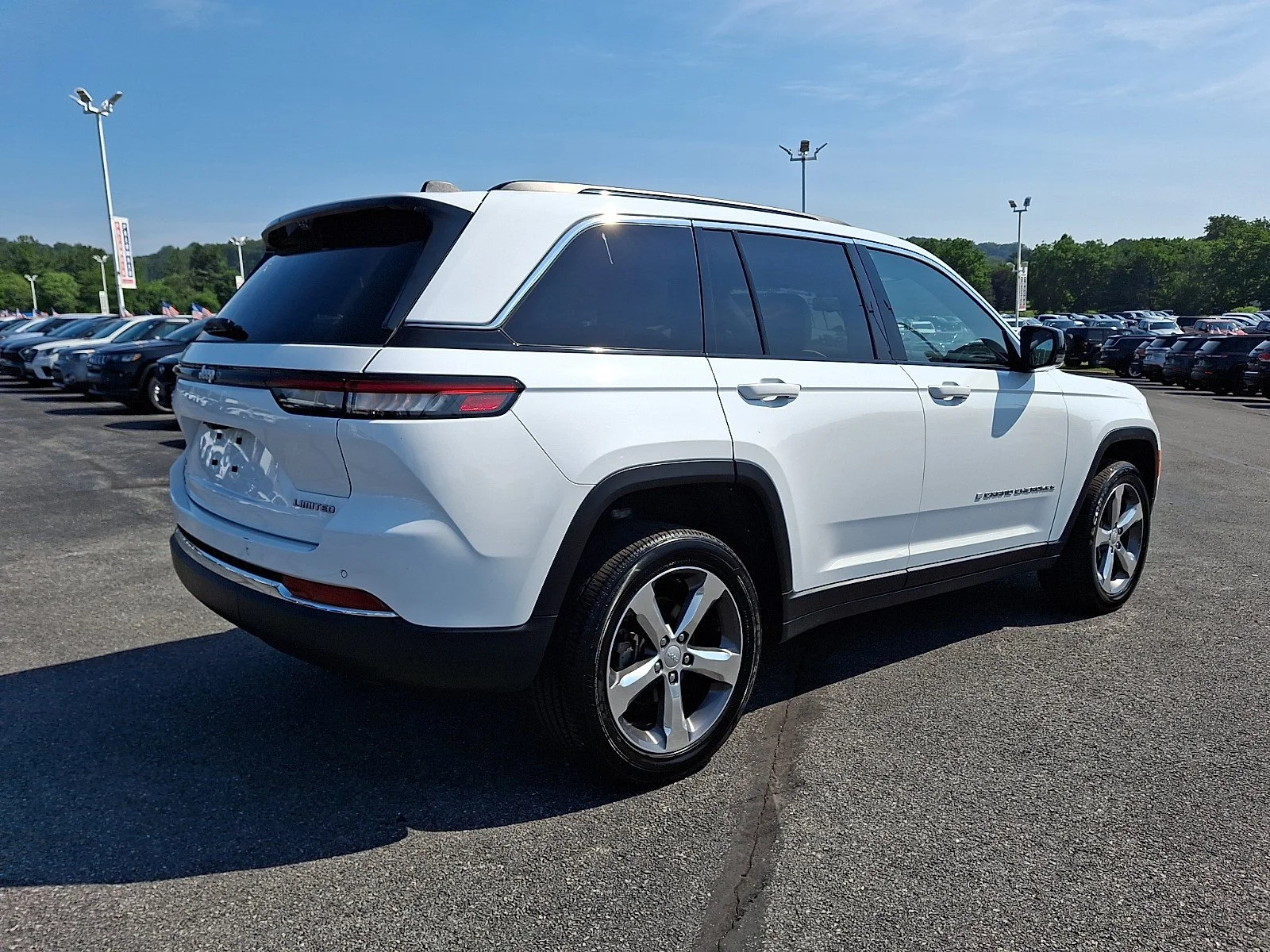 Certified Used 2025 Bright White Clearcoat Jeep Limited image 7