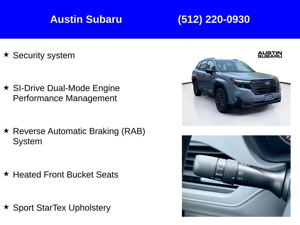 New 2026 Beige Subaru Sport image 25