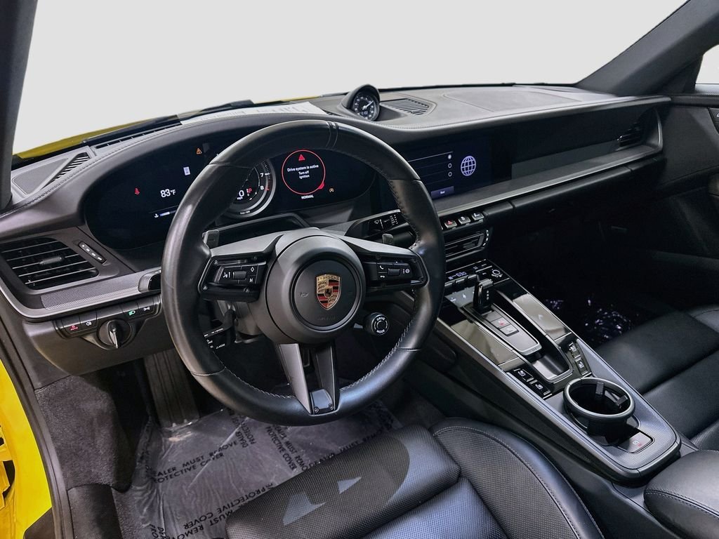Used 2024 Yellow Porsche Carrera S image 4