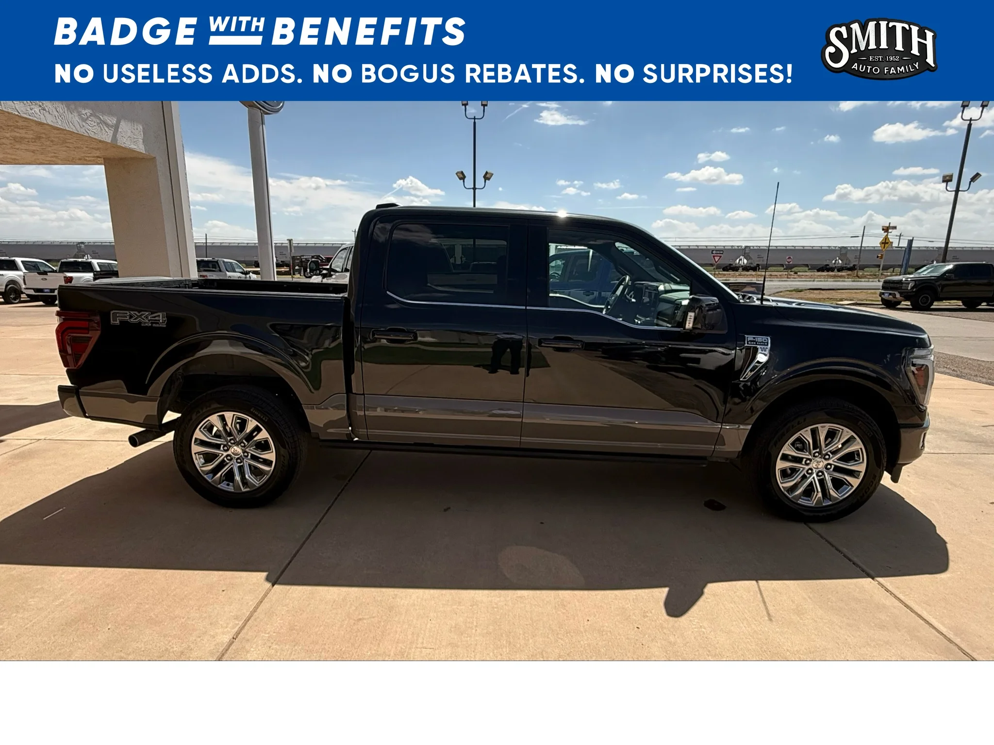 Certified Used 2025 Agate Black Metallic Ford King Ranch image 3